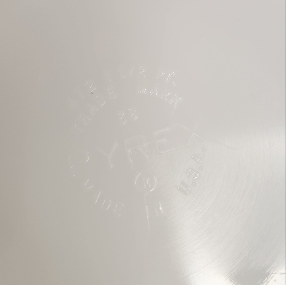 Vintage Pyrex Pink Gooseberry Casserole Dish - Picture 8 of 8